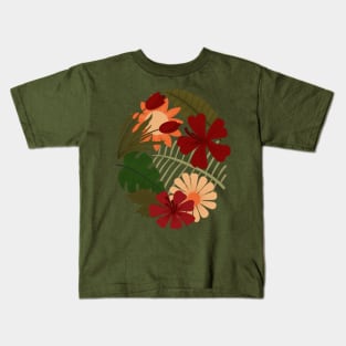 It's my circle flowers Kids T-Shirt